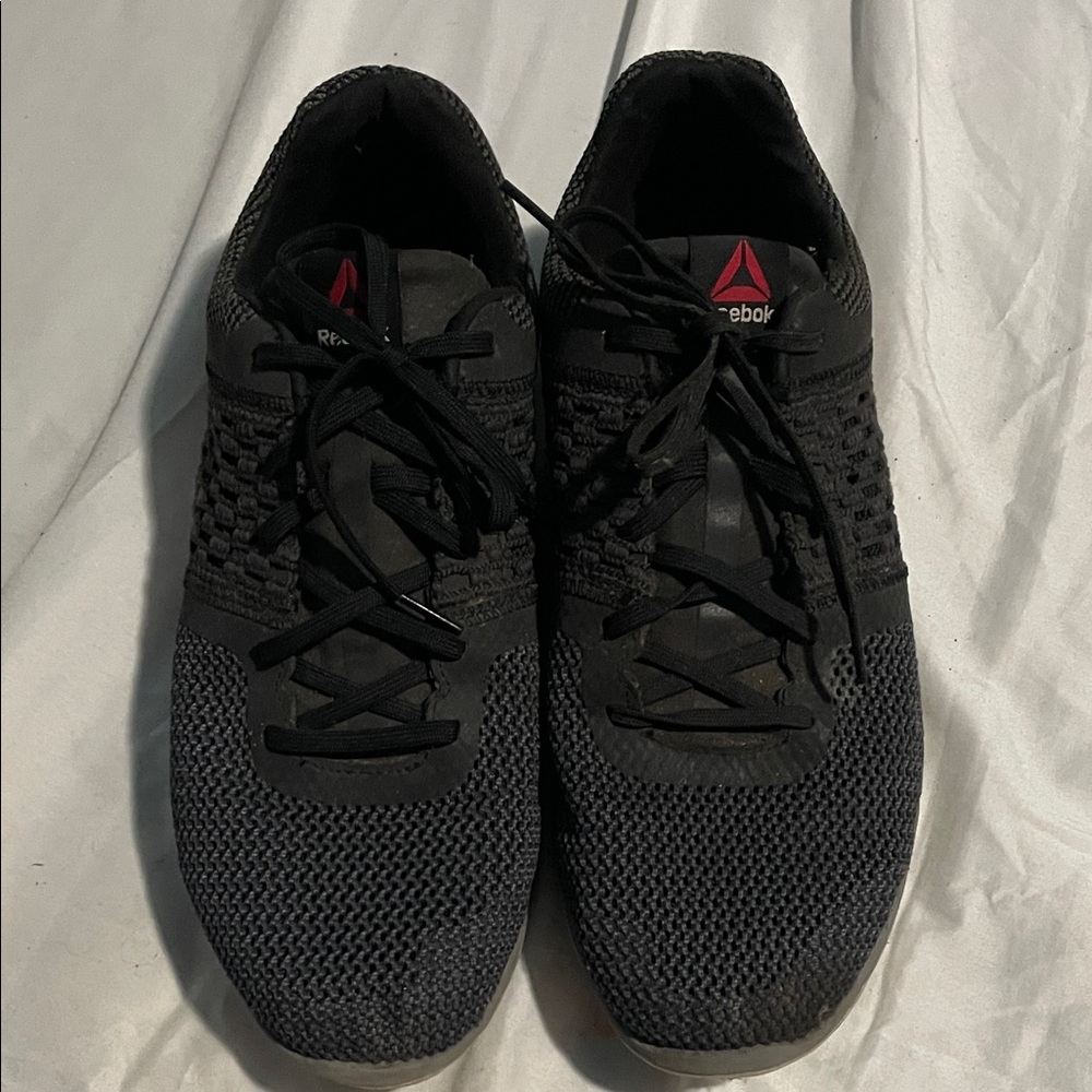 Reebok Black Knit Sneakers